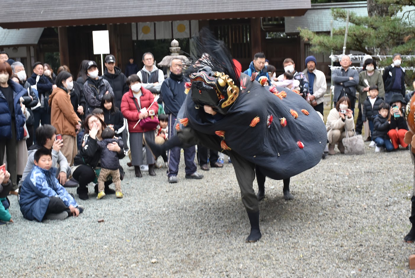 獅子奮迅に舞う荒川獅子舞 in 伊曾乃神社 - 【LOVE SAIJO】愛媛県西条市への移住・定住サポートサイト｜暮らし・お仕事・子育て情報